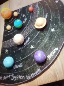 solar system model project